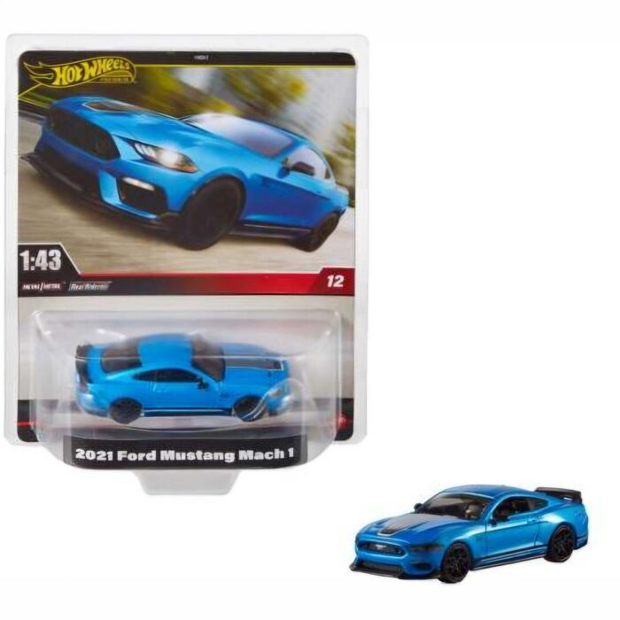 Hot Wheels -  2021 Ford Mustang Mach I, blue