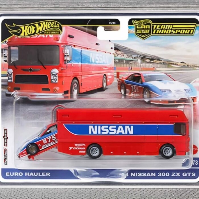 Hot Wheels - 1994 Nissan 300 ZX GTS & Euro Hauler Truck 73