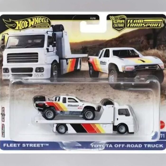Hot Wheels -  Toyota off-road pick-up Truck & Fleet Street Truck BFGoodrich 71