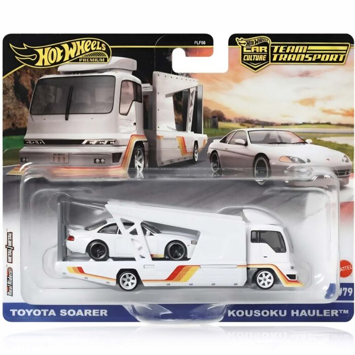 Hot Wheels - Toyota Soarer & Japan Double Decker Hauler  79