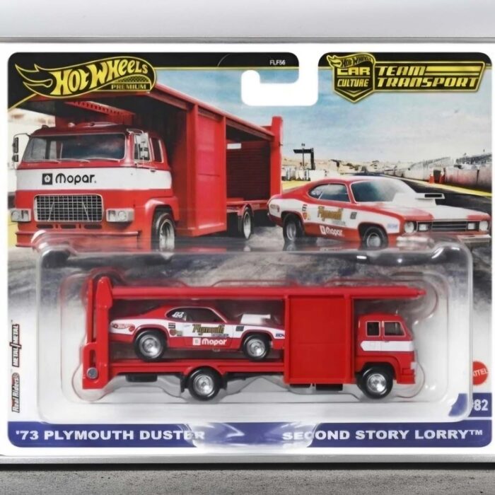 Hot Wheels - 1973 Plymouth Duster and Saecond Story Lorry 82