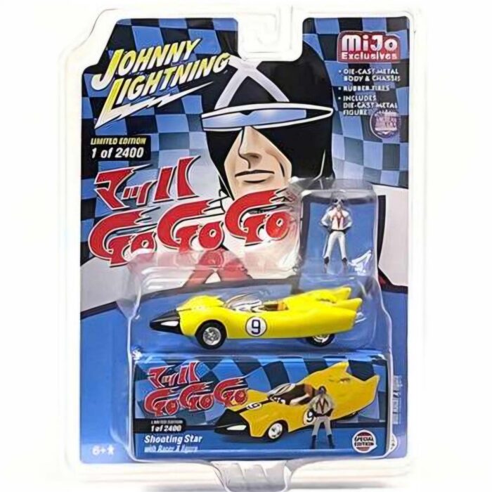 Johnny Lightning - Shooting Star with Racer X figure *Mach Go Go Go