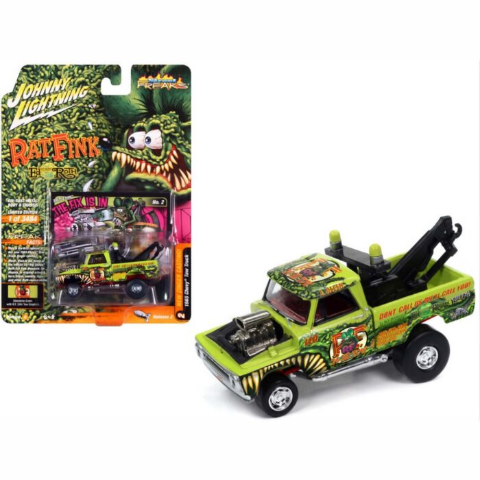Johnny Lightning  - 1965 Chevrolet Pickup Tow Truck (Zingers)