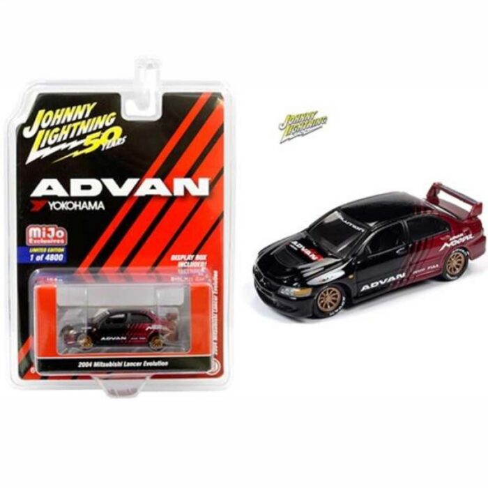 Johnny Lightning -  2004 Mitsubishi Lancer Evolution *Advan Yokohama