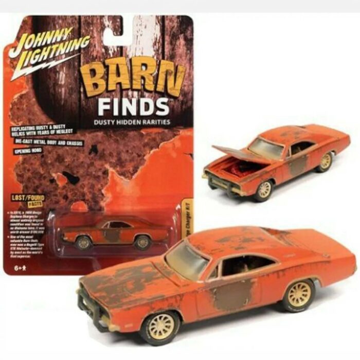 Johnny Lightning - 1969 Dodge Charger, Weathered