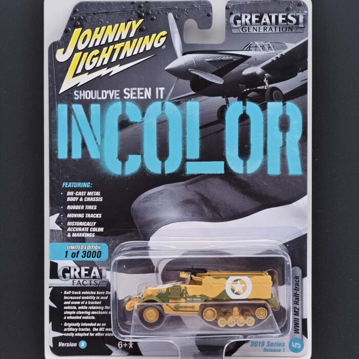 Johnny Lightning - M2 Half Track brown