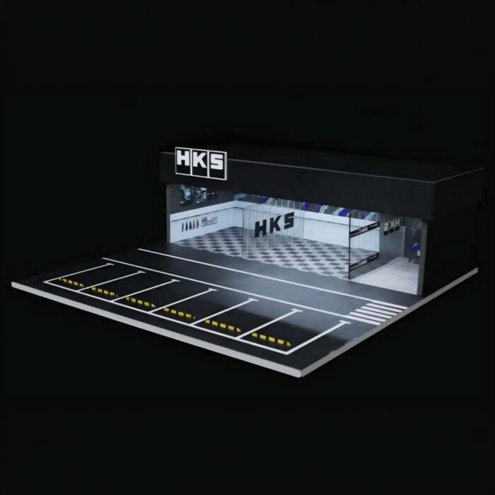 More Art -  Diorama *HKS garage with light*, various