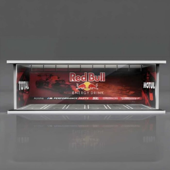More Art - Parking Garage *Redbull with light*, red/white