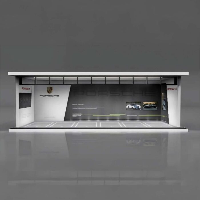 More Art - Parking Garage *Porsche with light *, various