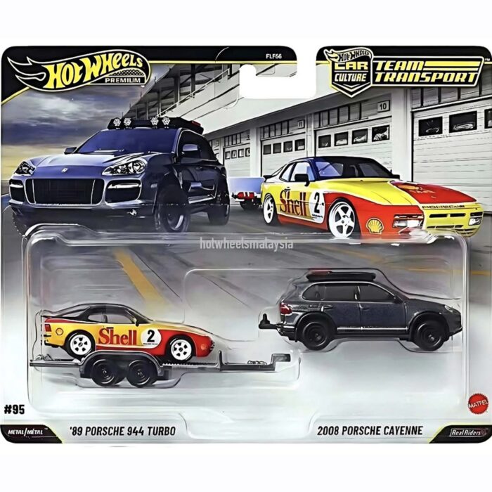 Hot Wheels - 1989 Porsche 944 Turbo + Porsche Cayenne, 95