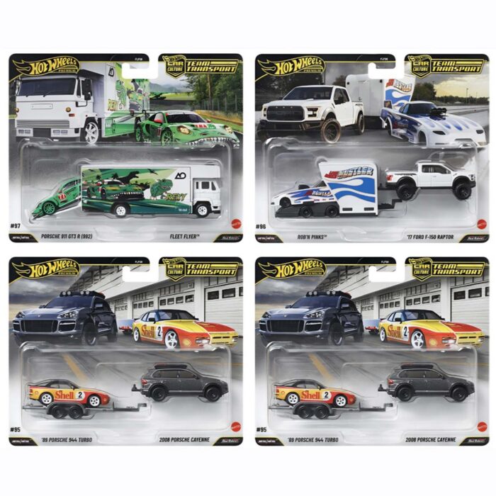 Hot Wheels -  Team Transport assortment of 4