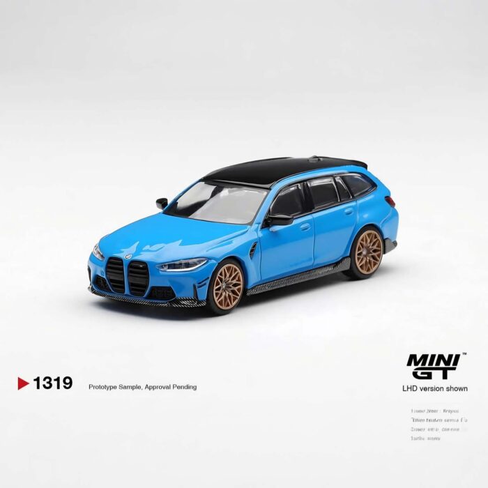 Mini Gt - 2025 BMW M3 Performance Touring, riviera blue, blister, 1319