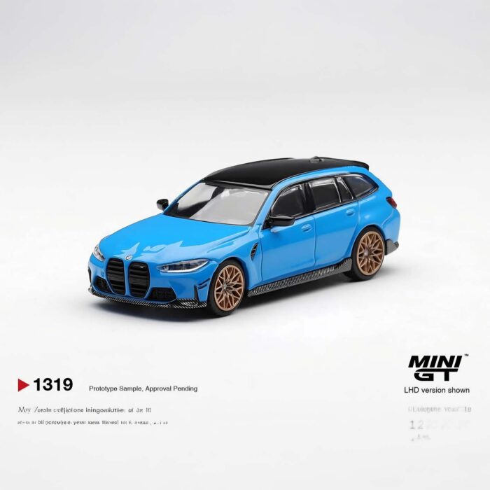 Mini Gt - 2025 BMW M3 Performance Touring, riviera blue, rhd, 1319