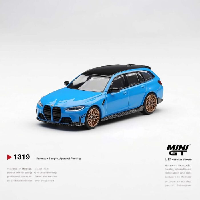 Mini Gt - 2025 BMW M3 Performance Touring, riviera blue, lhd, 1319