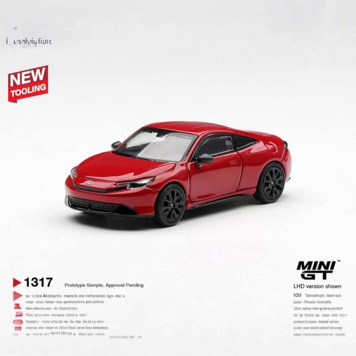 Mini Gt - 2025 Honda Prelude, rallye red, 1317, lhd