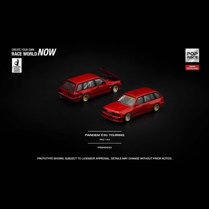 Pop Race - Pandem E30 Touring, red