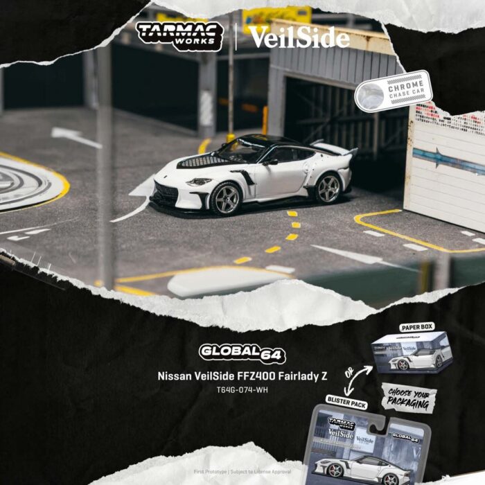 Tarmac - 2025 Nissan FFZ400 Veilside Fairlady Z, white
