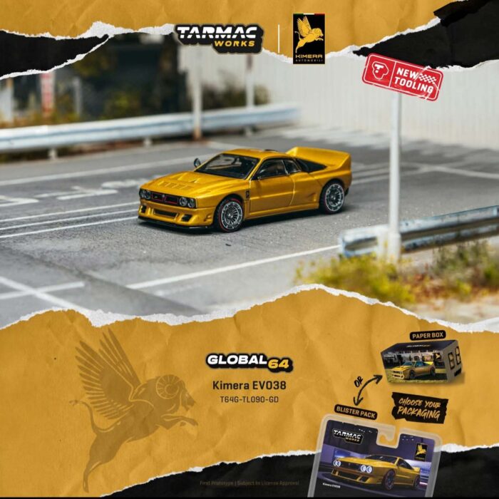 Tarmac - 2026 Kimera EVO38, gold, blister