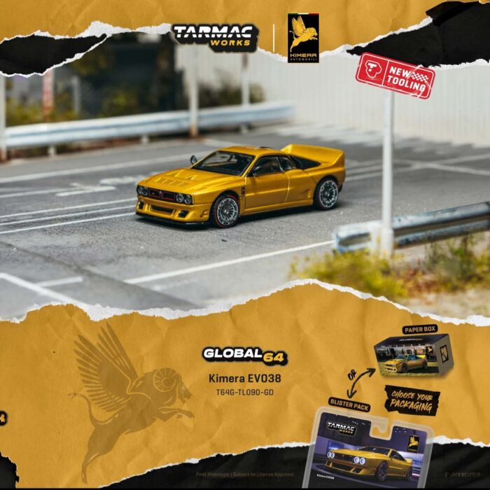 Tarmac - 2026 Kimera EVO38, gold