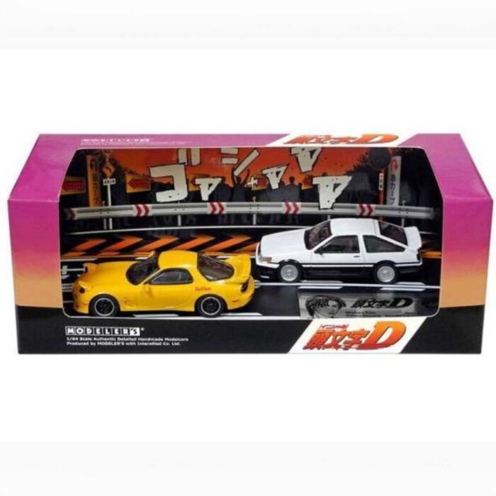 Modeler's - Initial D Set Vol. 16 Wataru Akiyama Levin Turbo AE86 &  RX-7 FD3S
