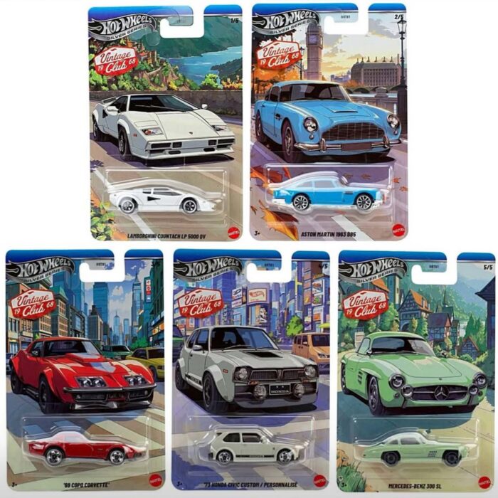 Hot Wheels - National Icons mix set