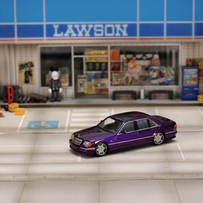 Street Weapon - Mercedes-Benz W140, purple