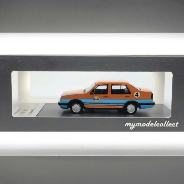 My Model Collect - Jetta GT #4 *Gulf*, orange/blue